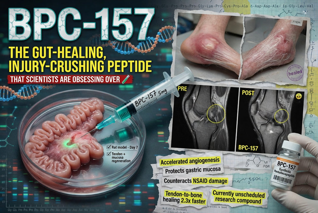 BPC-157: The Gut-Healing, Injury-Crushing Peptide That Scientists Are Obsessing Over