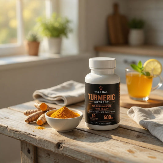 Turmeric 500mg 60ct — supplement facts panel
