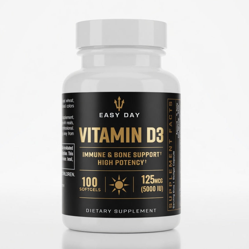 Vitamin D3 Dietary Supplement - 100 Softgels (bundle component)